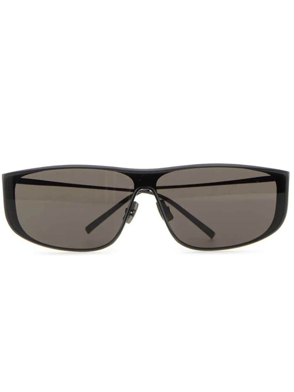 

Солнцезащитные очки в квадратной оправе Saint Laurent Eyewear, черный