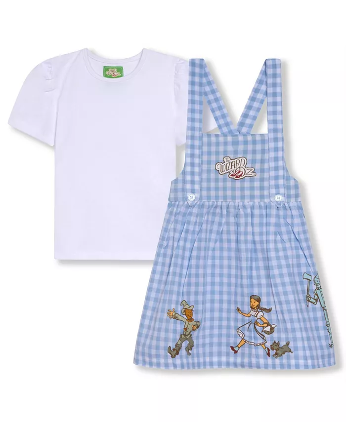 

Детский комплект: боди с квадратным вырезом и платье для девочек Matching Family Wizard Of Oz, мультиколор
