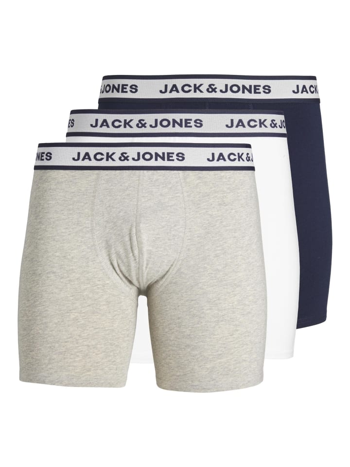 

Боксеры Jack & Jones, светло-серый меланж