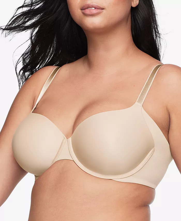 

Бюстгальтер-майка с мягкими чашками на косточках Warners Women's No Side Effects Seamless Comfort, модель RA3061A Warner's, коричневый/бежевый
