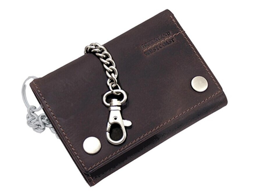 

Кошелек Greenland Nature Wallet Westcoast, темно-коричневый