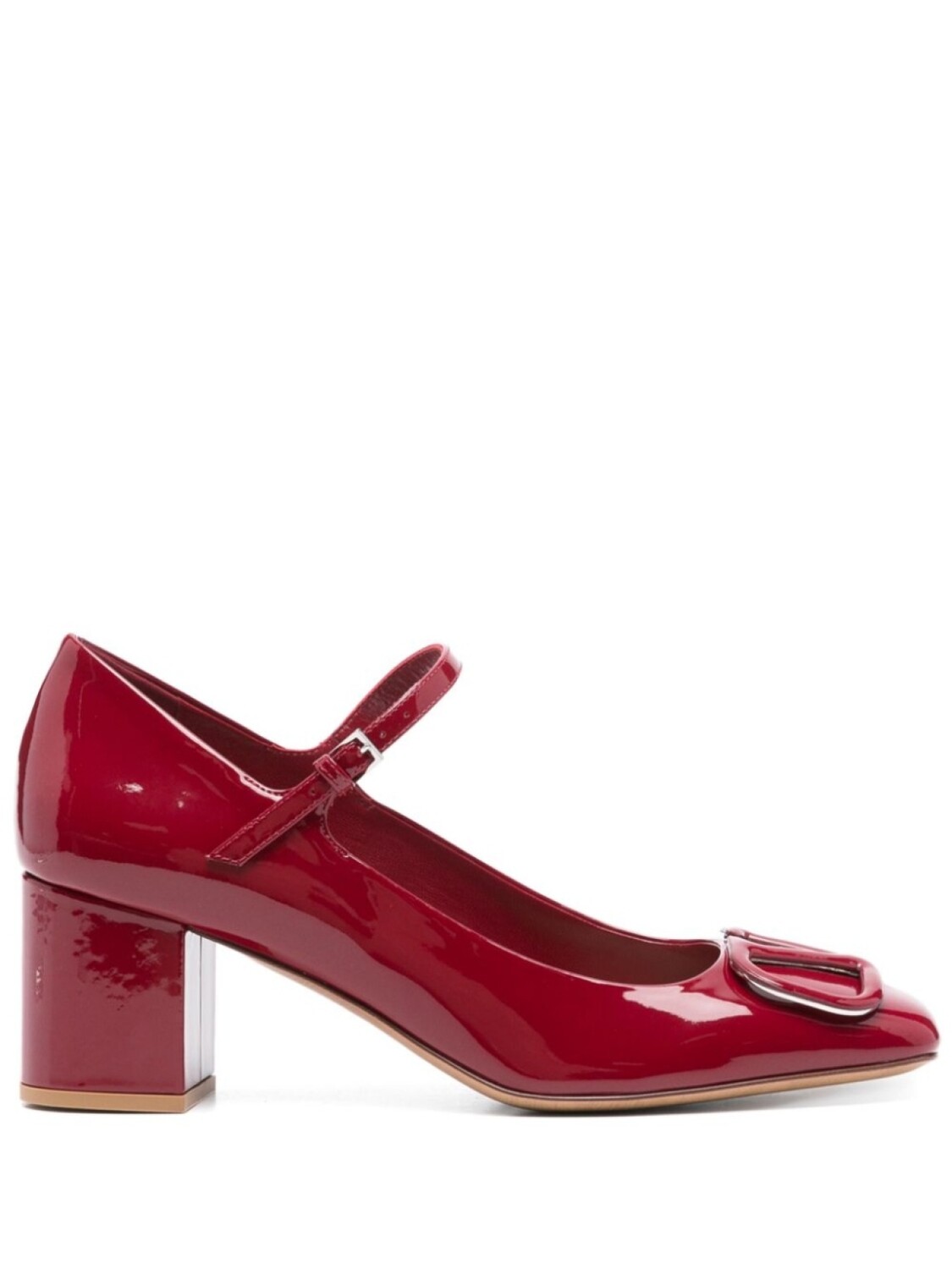 

60-мм туфли VLogo Valentino Garavani, красный