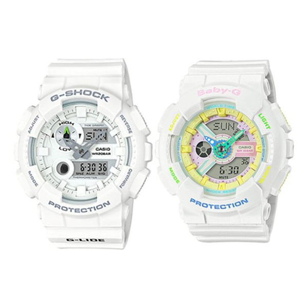 

Часы CASIO Baby-G 'White', белый, Серый, Часы CASIO Baby-G 'White', белый