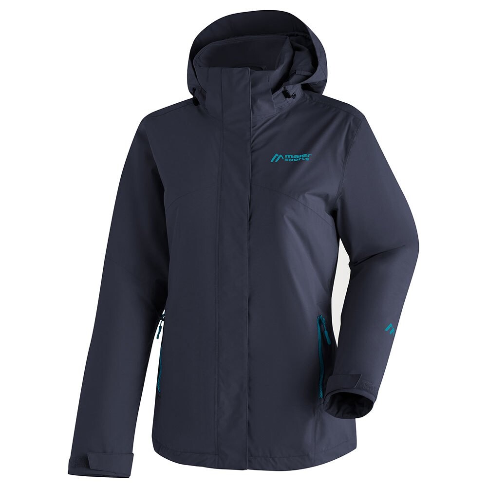 

Куртка Maier Sports Metor Therm Rec W Full Zip Rain, синий