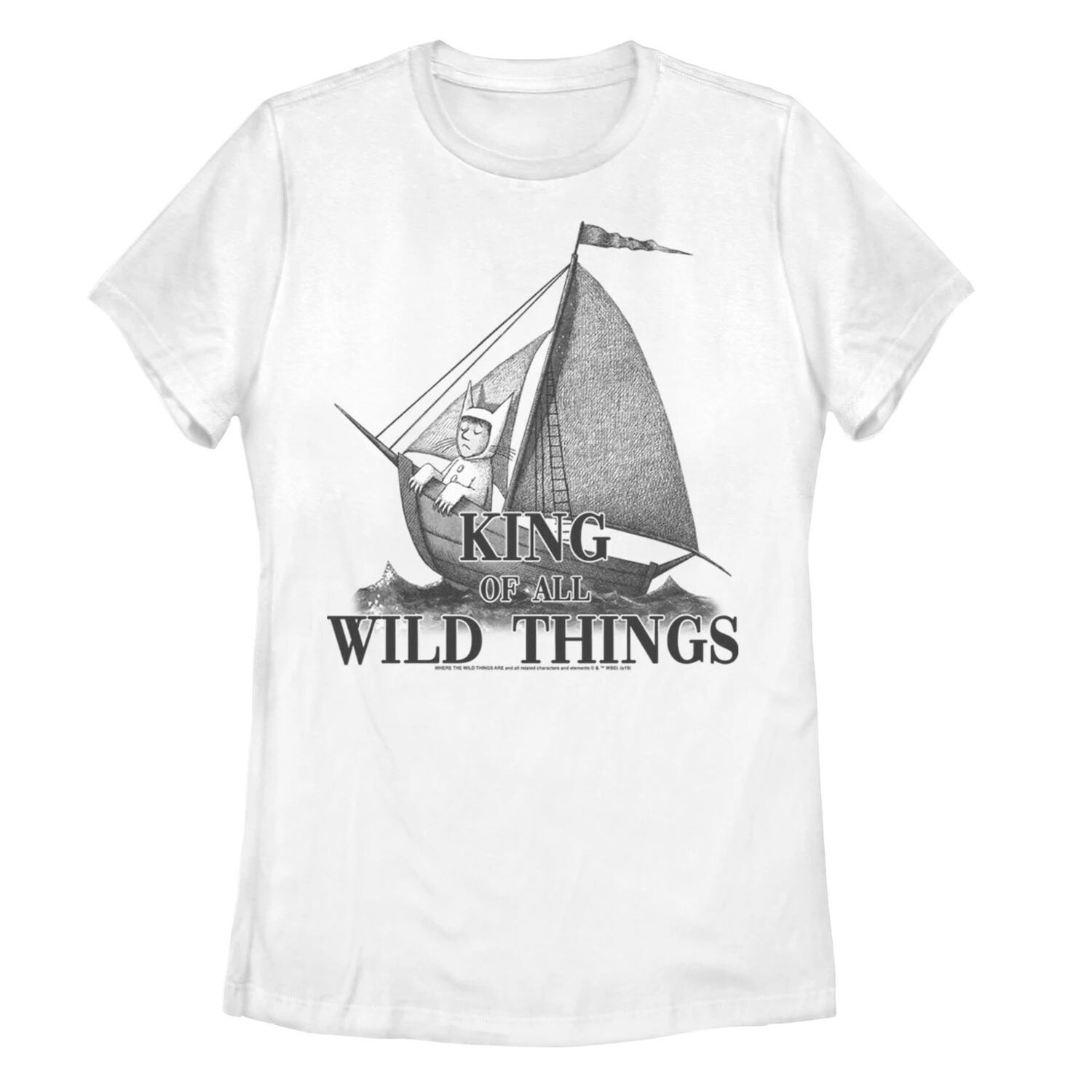 

Футболка с рисунком для юниоров «Where The Wild Things Are King» Licensed Character