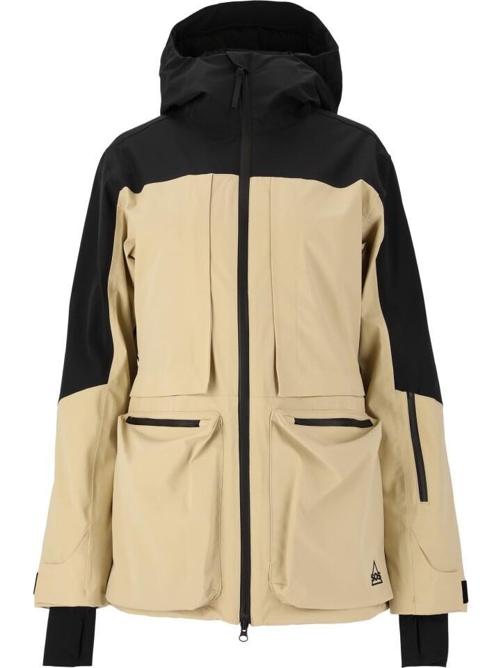 

Куртка для лыж и сноуборда SOS Skijacke Straja, цвет 1161 White Pepper