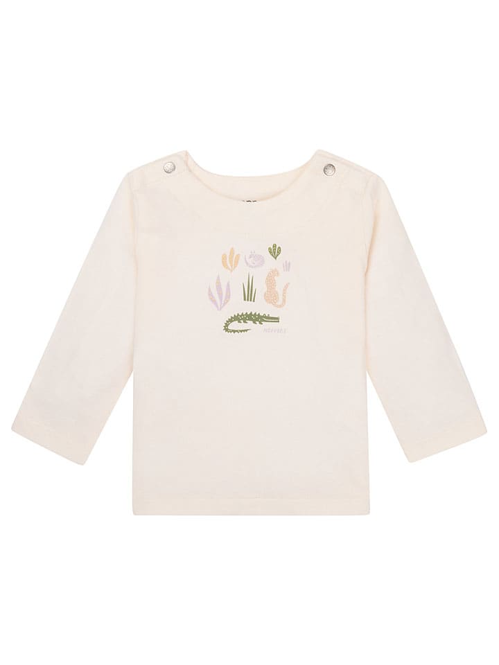 

Noppies Футболка с длинными рукавами "Omro" кремового цвета