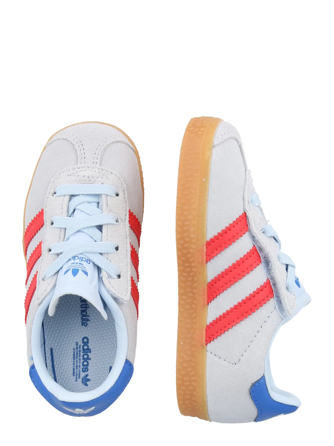 Кроссовки Adidas Originals Gazelle бежевого цвета — фото 2
