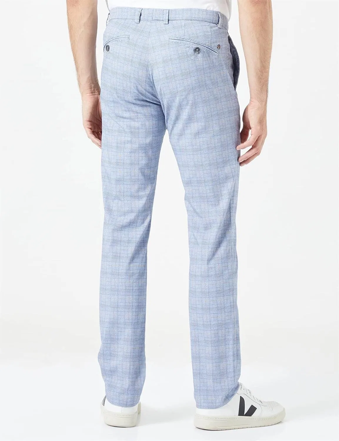 Кроссовки bugatti Men's Chino 4134-56370A, Blue-Grey-330 — фото 2
