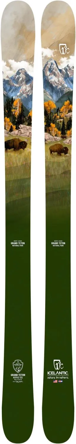 

Лыжи Grand Teton Nomad 105 мужские Icelantic Skis, Grand Teton