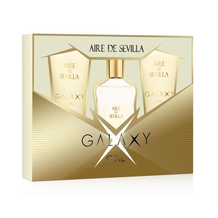 

Женская туалетная вода Galaxy Girl Eau de Toilette Estuche Mujer Aire De Sevilla, Set 3 productos