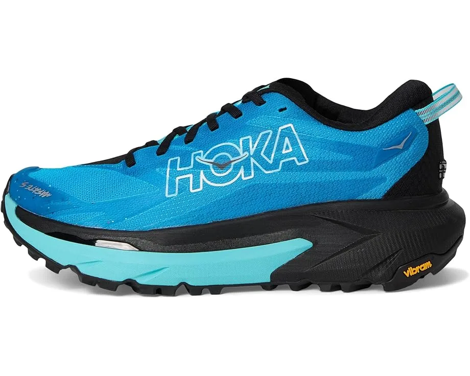 Кроссовки Hoka Mafate 5, Skyward Blue/Black — фото 4