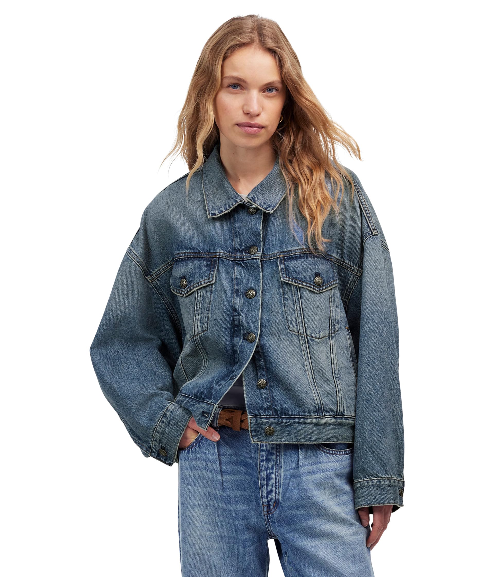 

Куртка Madewell Relaxed Cropped Denim Jacket In Billings, цвет Billings Wash, Серый, Куртка Madewell Relaxed Cropped Denim Jacket In Billings, цвет Billings Wash