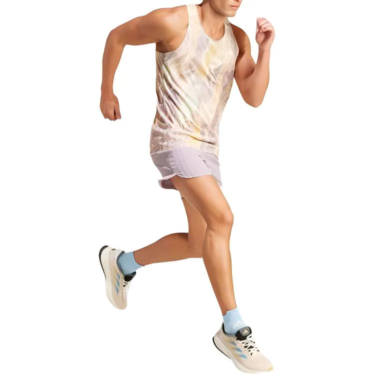 Футболка AirChill с технологией Free Shipping для AdiClub Move For The Planet Adidas, Crystal Sand — фото 4