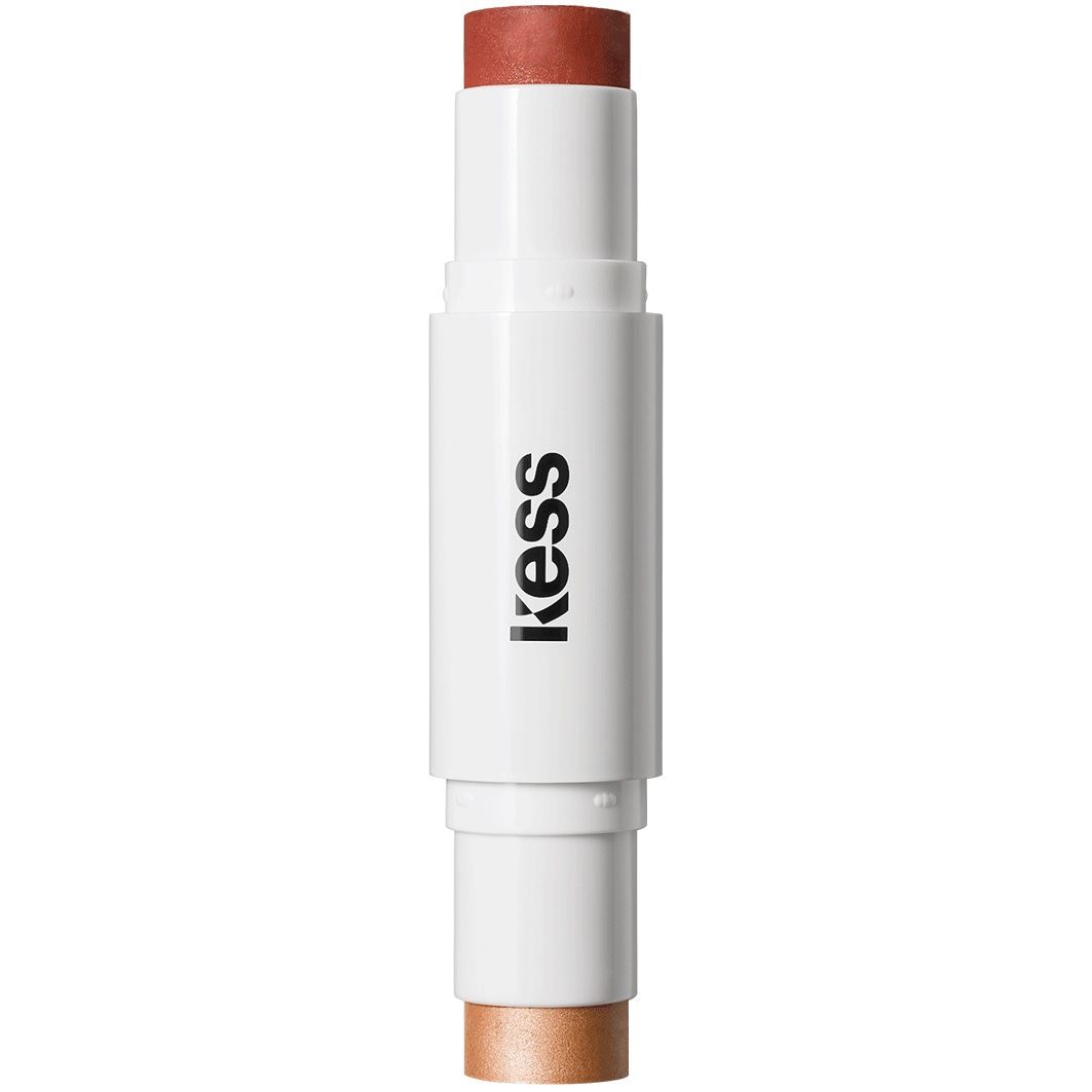 

Румяна blush & glow duo stick Kess Berlin, bronze blush + sun glow highlighter, вес 11 гр.