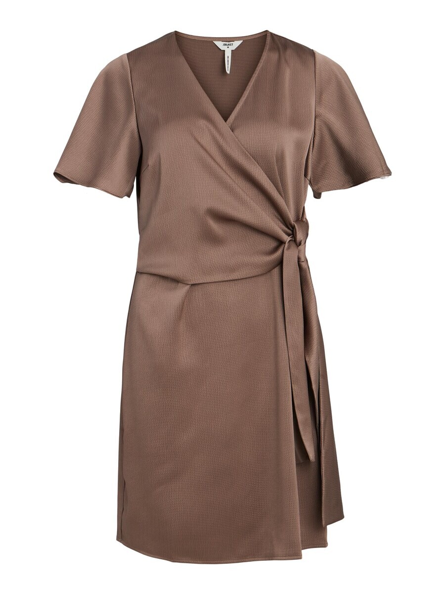 

Мини платье OBJECT Dress ADALINA, коричневый