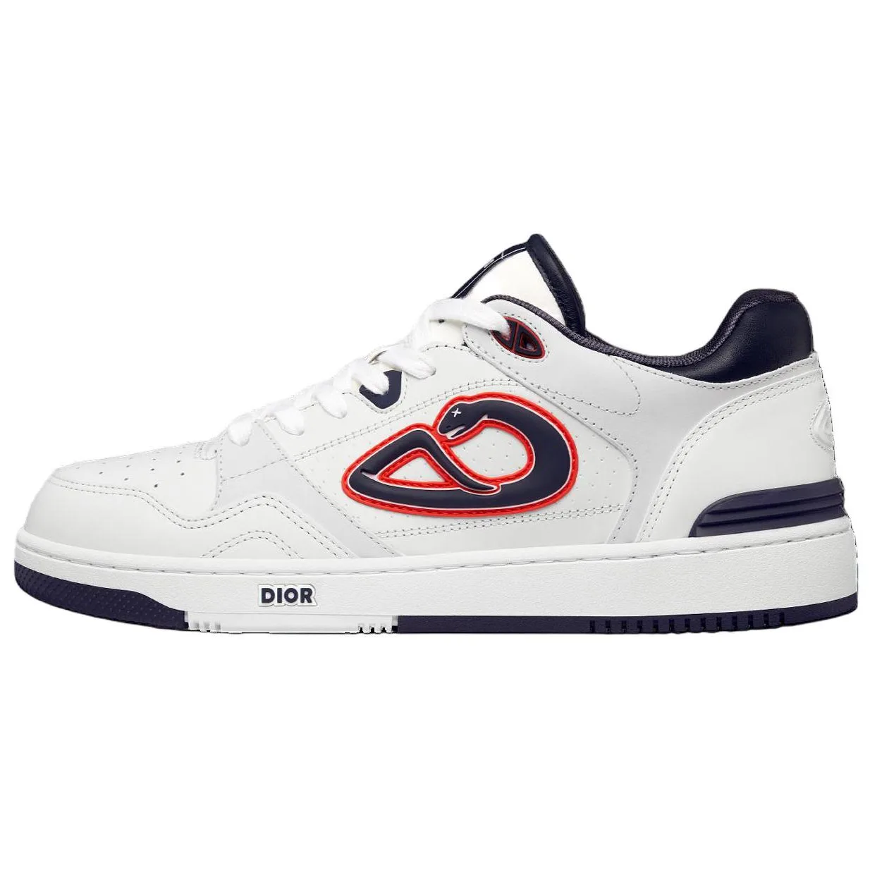DIOR Кроссовки KAWS B57 из коровьей кожи low top для скейтбординга мужские белые лимитированная нумерованная серия