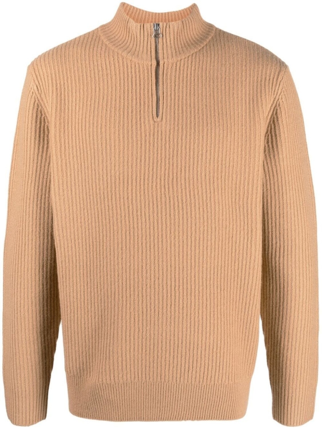 

A.P.C. джемпер с высоким воротником, коричневый
