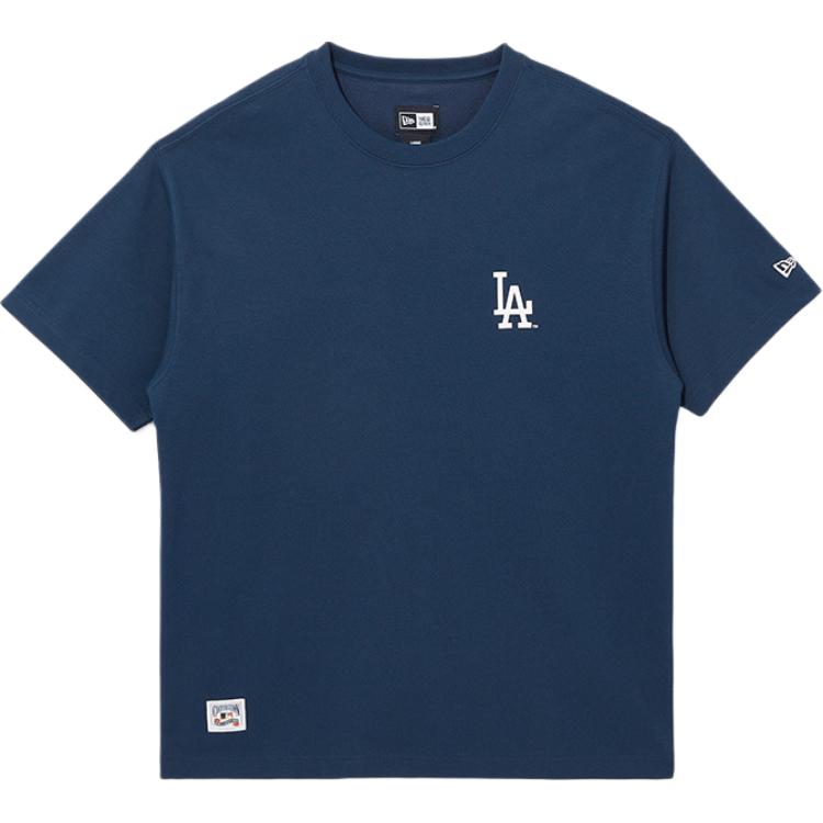 

New Era Футболка унисекс темно-синяя, Синий, New Era Футболка унисекс темно-синяя