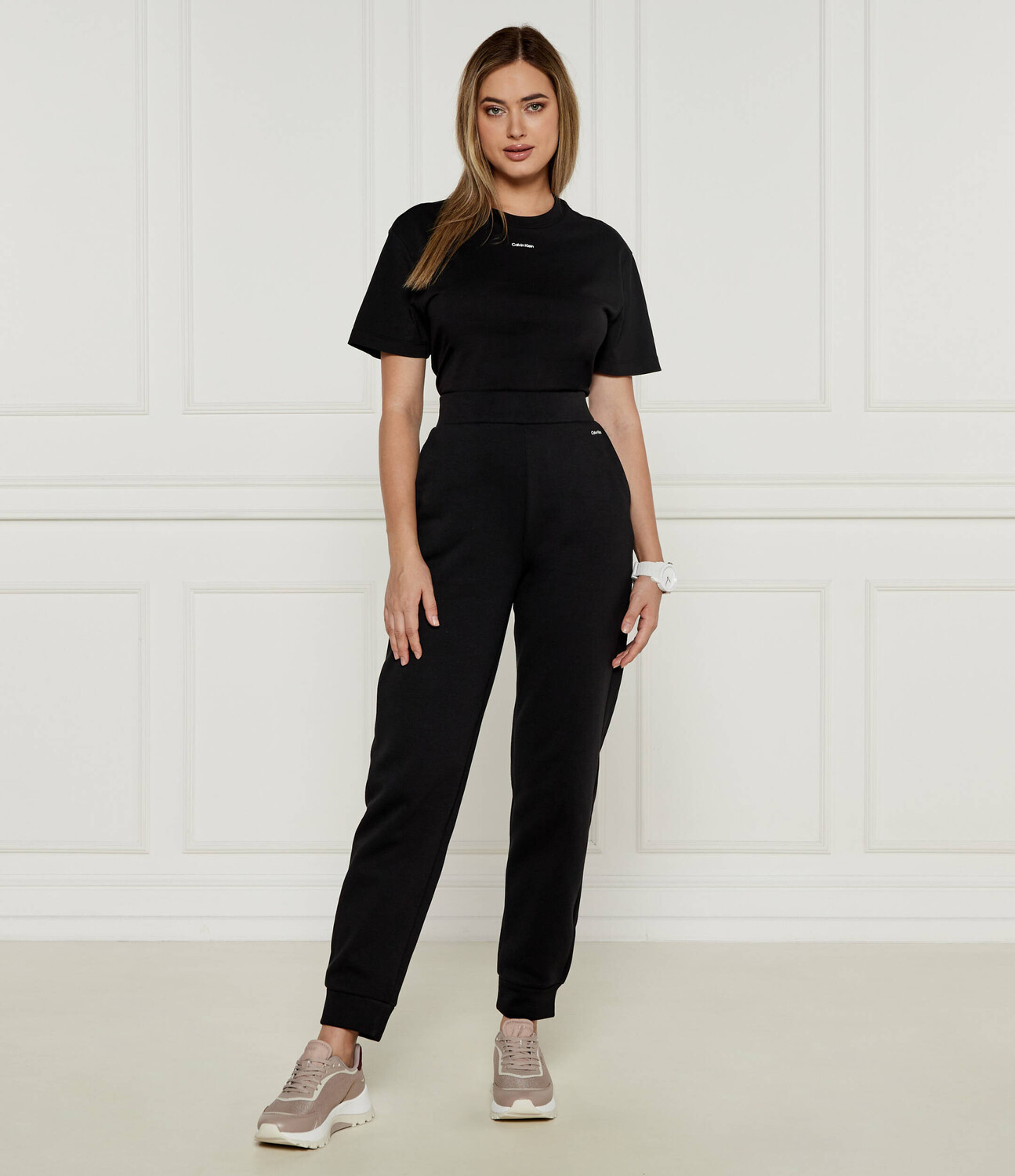 Футболка Calvin Klein Regular Fit, черный — фото 2
