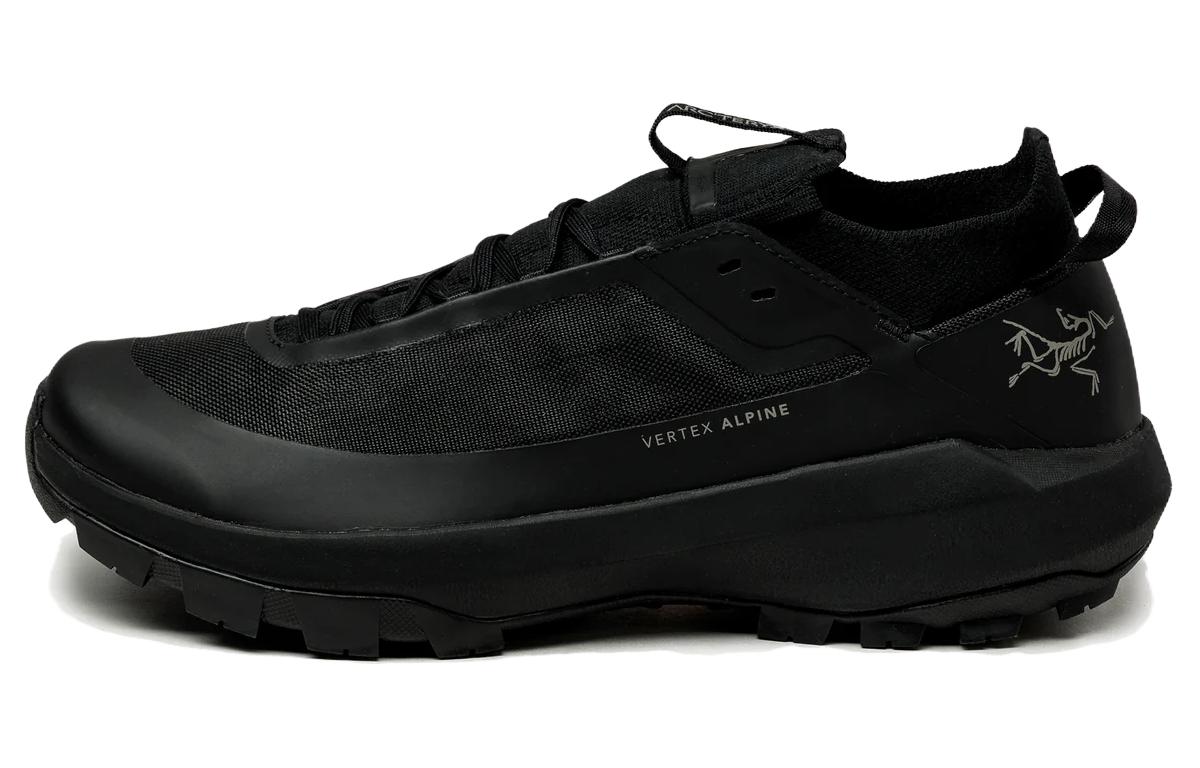 

Arcteryx Вертекс Альпийские низкие походные ботинки мужские черные, цвет Black