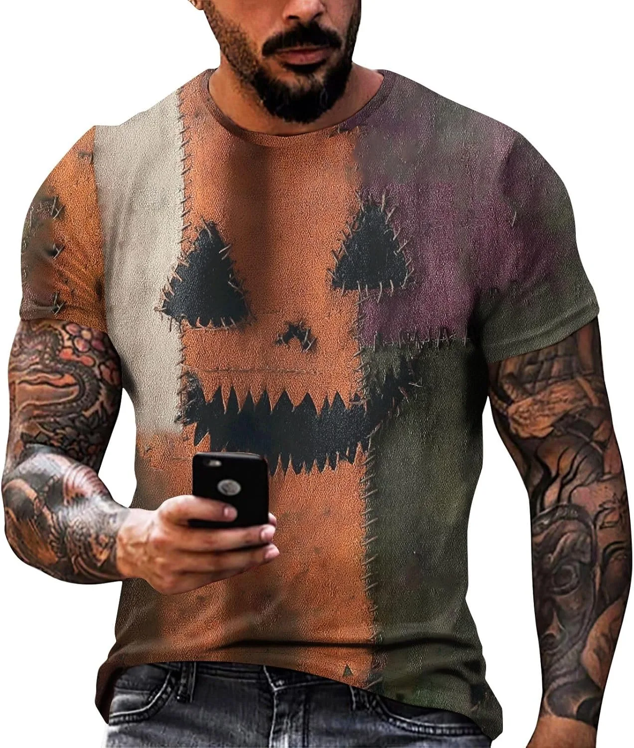 

Мужская футболка с принтом Kvsozwuty