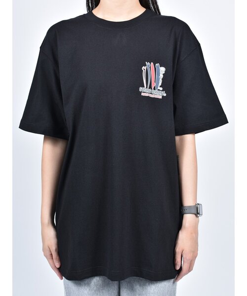 

Футболка с коротким рукавом, принт на спине STRONG CURRENT, черный