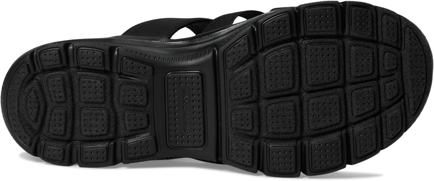 Сандалии SKECHERS Easy Going - Perfect Company, цвет Black/Black — фото 3