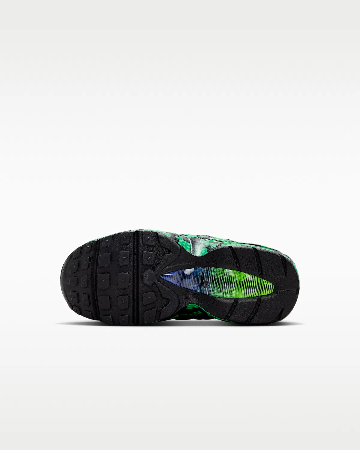 Детские кроссовки Nike Air Max 95 x LEGO® Collection, Lucky Green/Black/Green Strike/Metallic Silver — фото 2