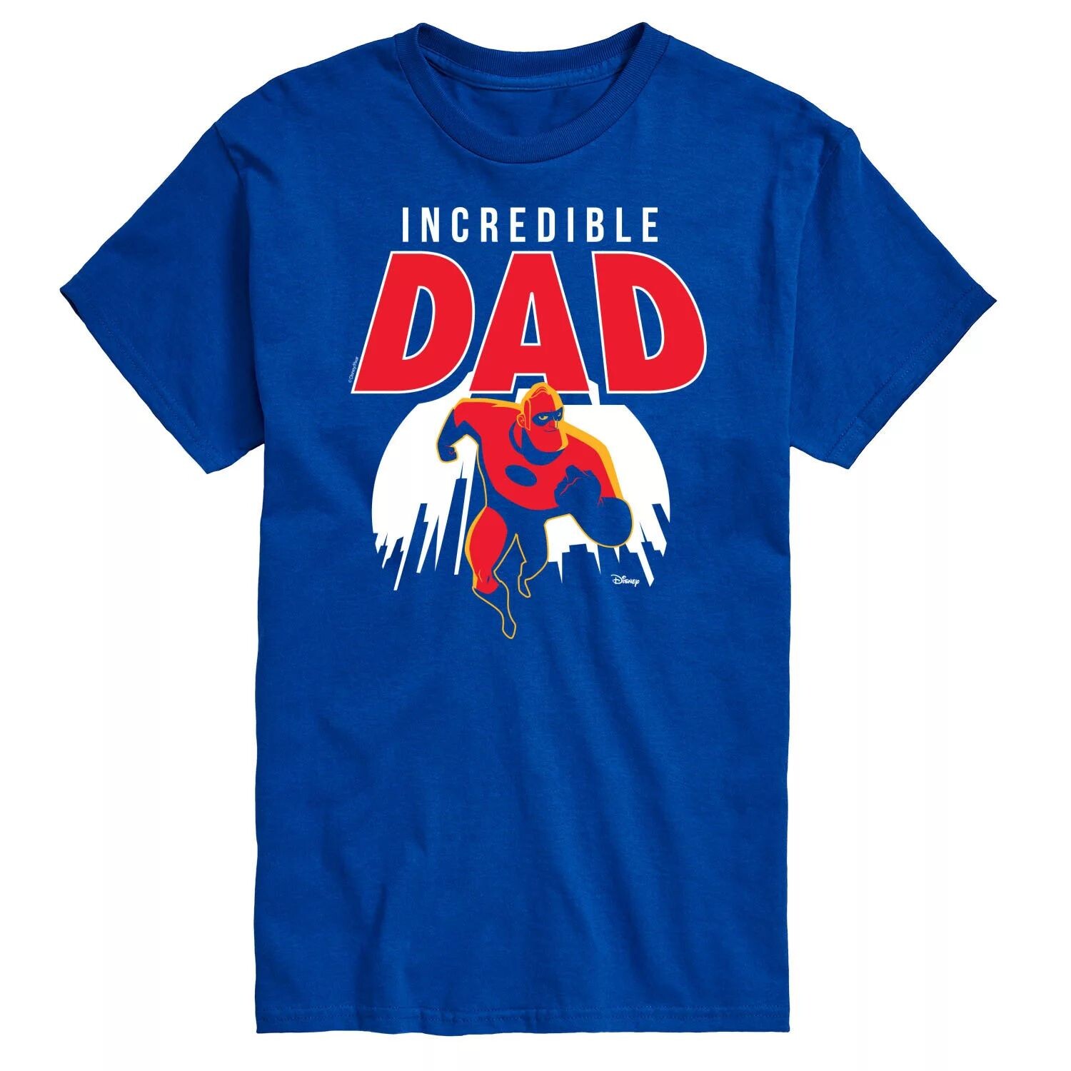 

Мужская футболка The Incredibles Incredible Dad от Disney Licensed Character, синий