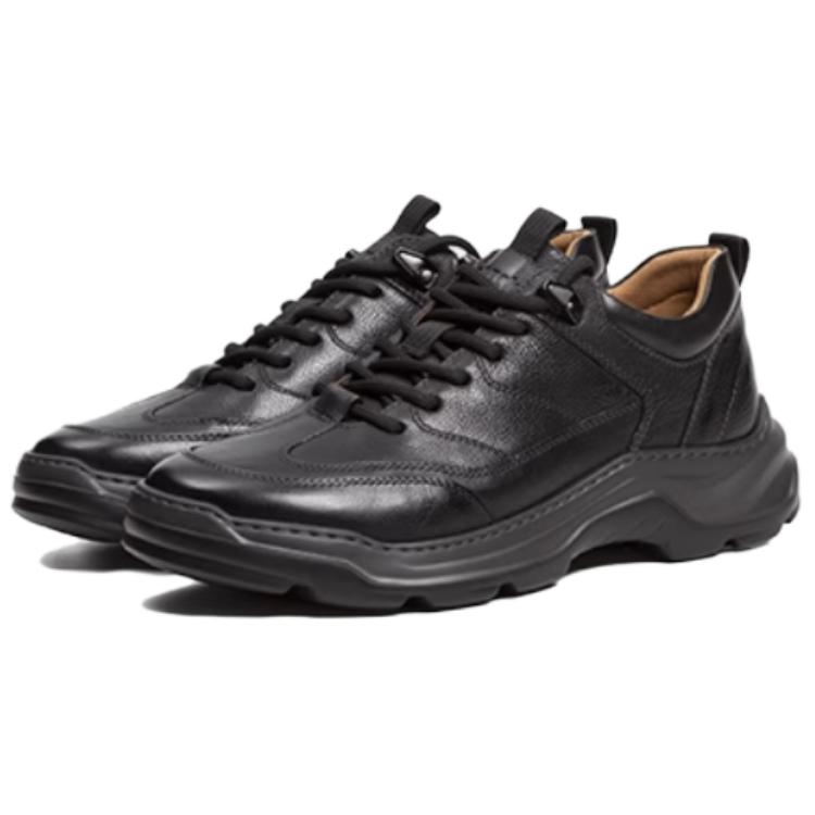 Satchi Износостойкие мужские черные кэжуал кеды Low top — фото 4