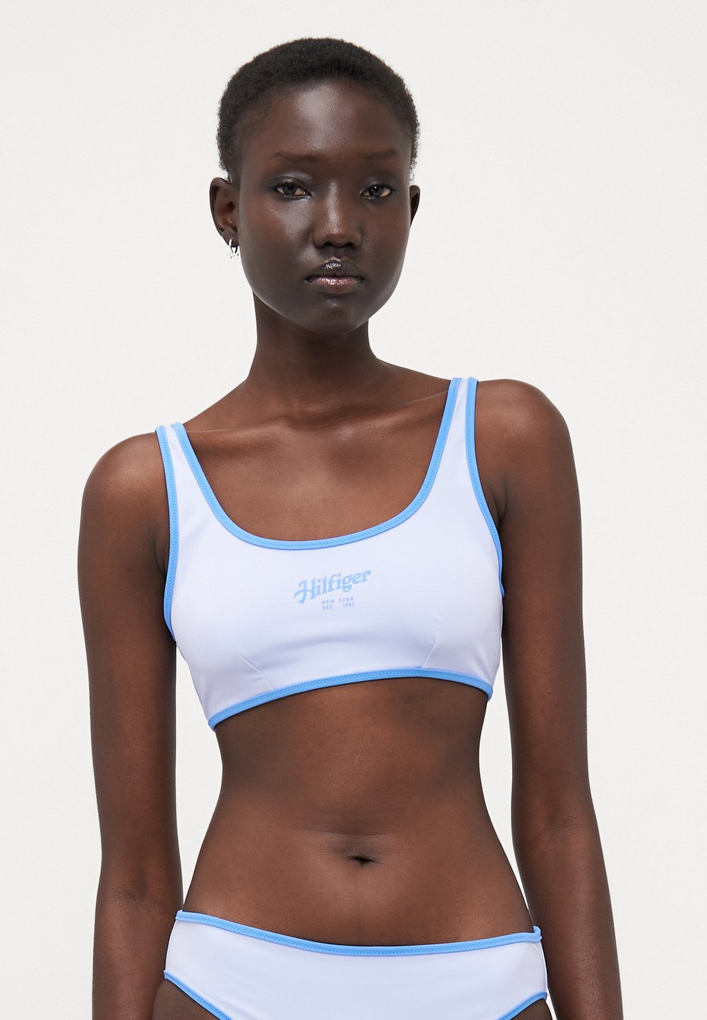 

Верх бикини ESSENTIALS BRALETTE LOGO Tommy Hilfiger, светло-голубой