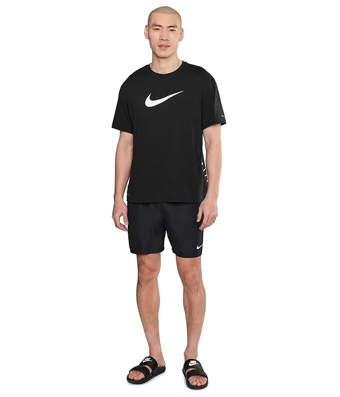 Плавки Breaker Tipped Waist 7" Nike, Black — фото 2