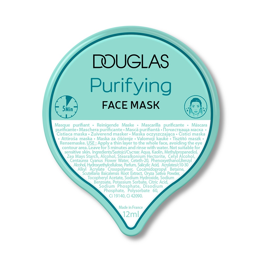 

Очищающая маска для лица purifying face mask Douglas Collection, 12 мл