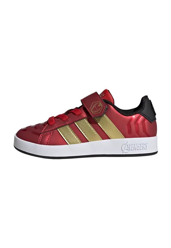 Кроссовки marvel avengers grand court Adidas Sportswear, Better Scarlet Matte Gold Core Black