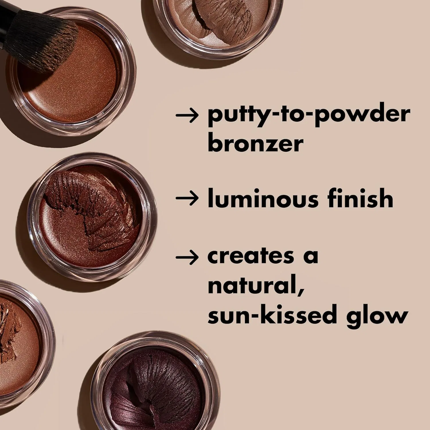 Бронзер Luminous Putty Bronzer e.l.f. Sunchaser 0.35 унции — фото 4