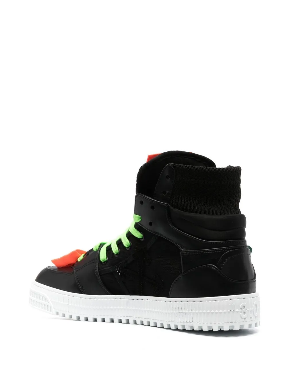 Высокие кроссовки 3.0 Off-Court Off-White, черный — фото 3