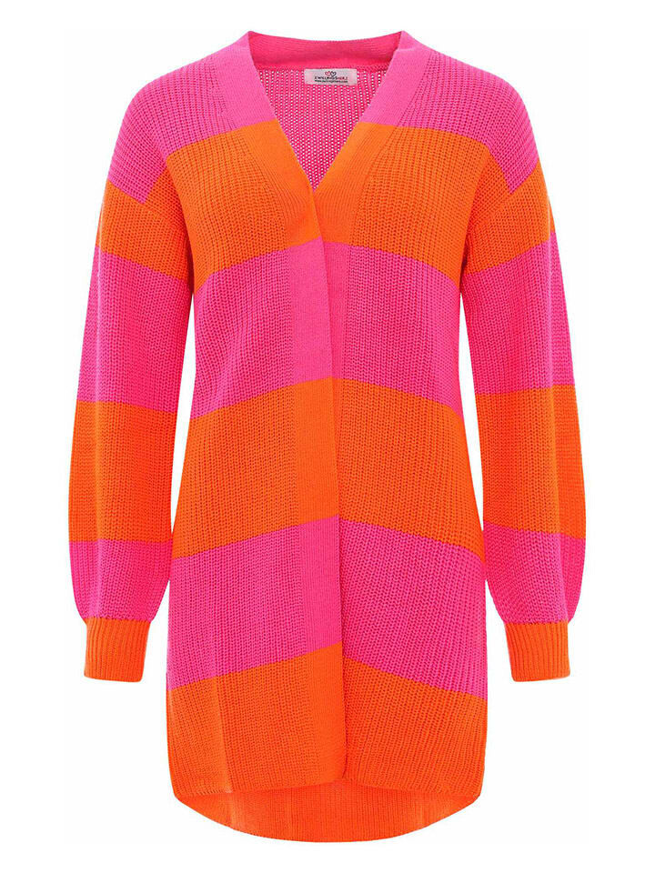 

Кардиган Zwillingsherz Katja, цвет pink/orange