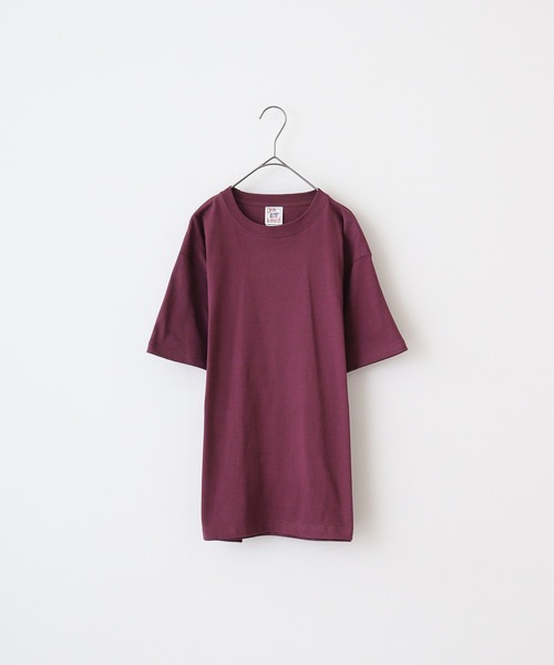 

Футболка с коротким рукавом, с принтом и вышивкой CROSS & STITCH, цвет бургундия