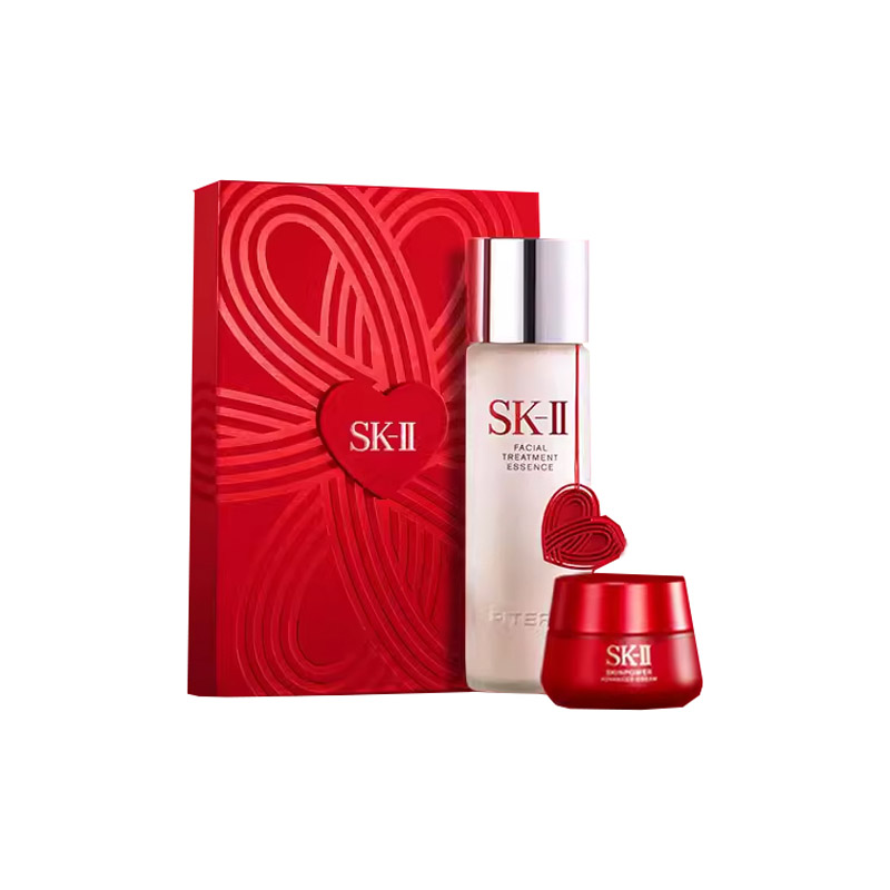 SK-II SK II Fairy Water сыворотки красная бутылка коробка лимитированная серия наборы для ухода увлажнение, гидратация и восстановление 230мл+50г — фото 3