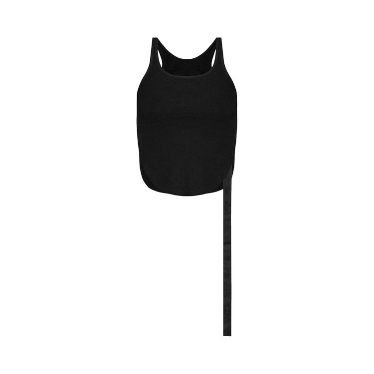 

Топ Rick Owens DRKSHDW Basic Tank Cropped Top Black, черный