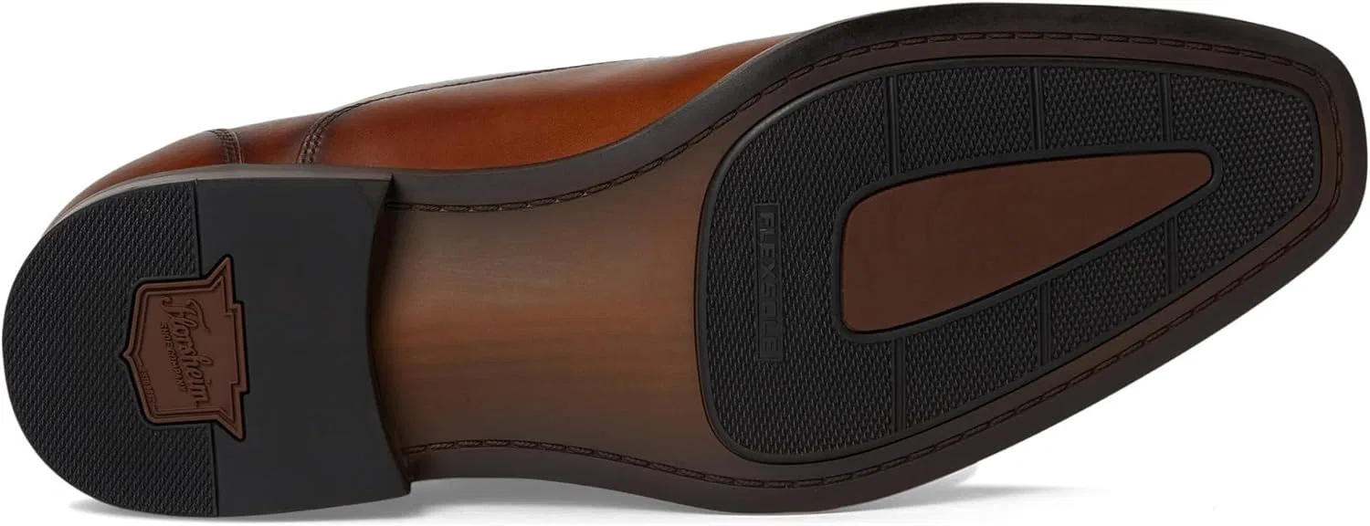 Мужские оксфорды Florsheim Sorrento Lux Cap Toe Bal Oxford, Cognac — фото 3