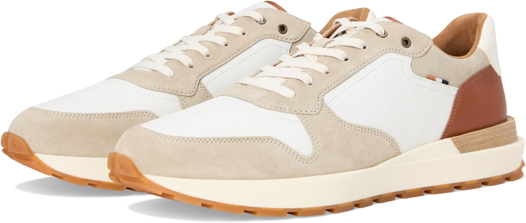 

Кроссовки Allen Edmonds Lionel Lace-up Shoes, цвет White Leather