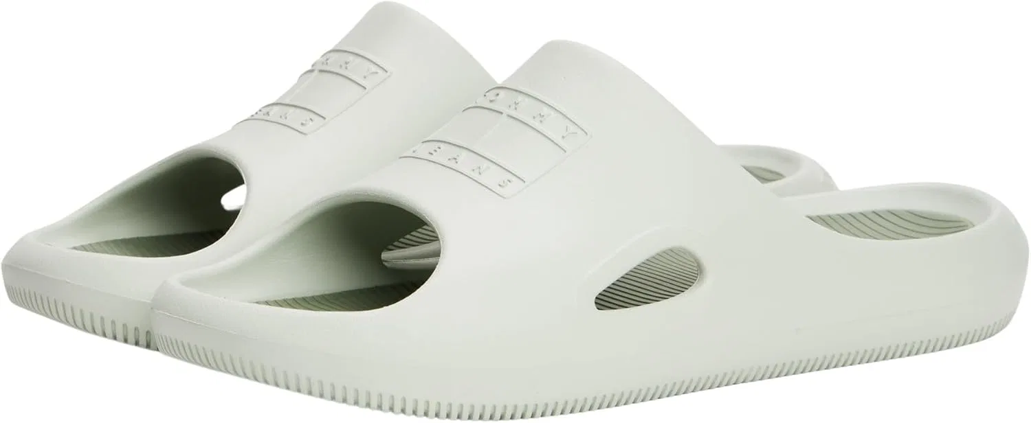 Мужские шлепанцы Tommy Jeans TJM Sporty Pool Em0em01582, Green Misty Sage — фото 3