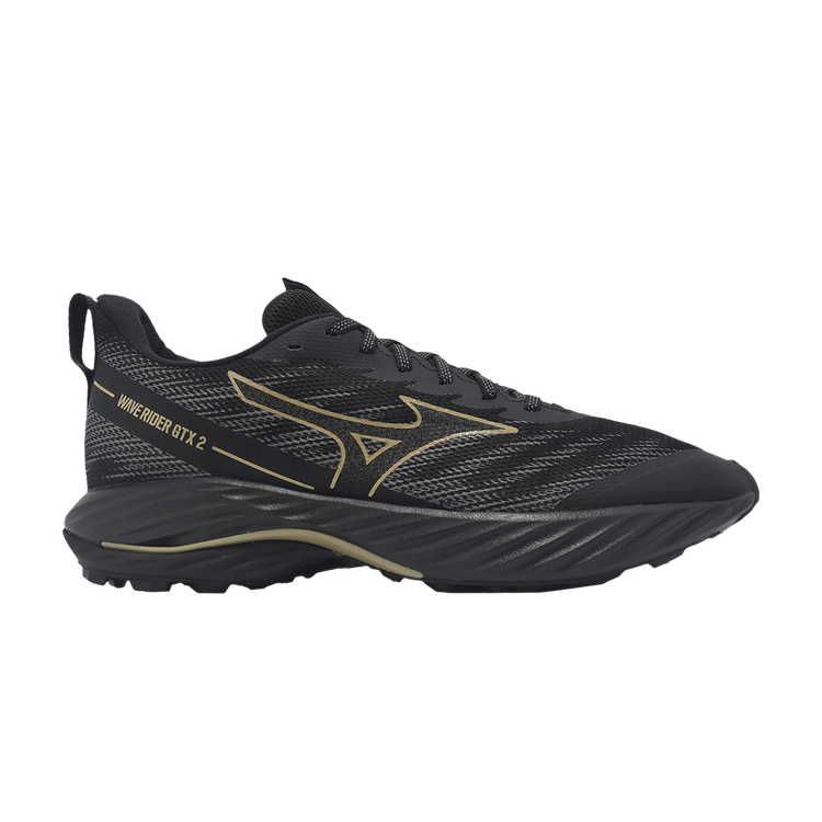 

Кроссовки Wave Rider GORE-TEX 2 2E Wide 'Black Gold', черный