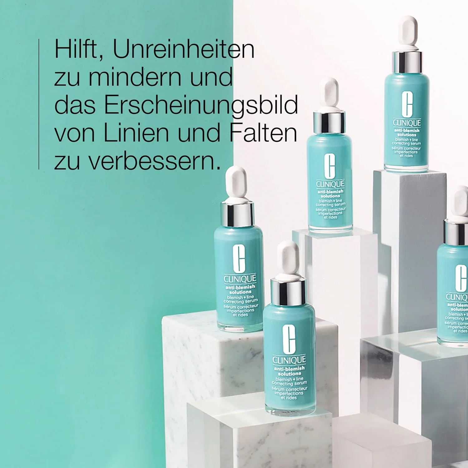 Сыворотка Clinique — Для лица «Anti-Blemish Solutions Blemish + Line Correcting Serum» от, 30 мл — фото 2