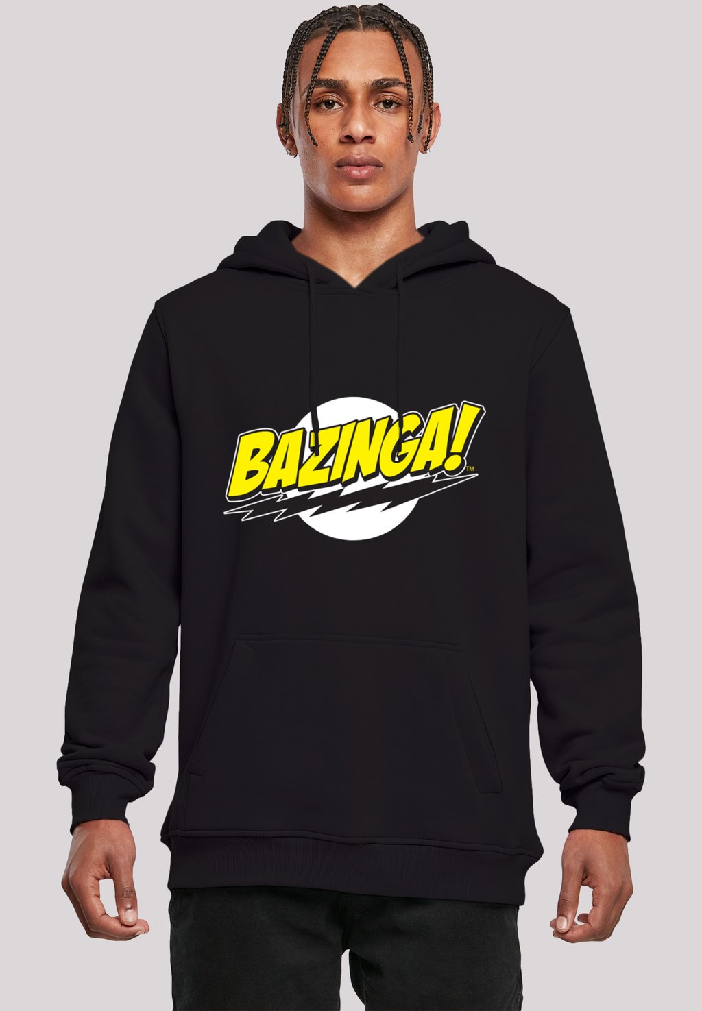

Толстовка BIG BANG THEORY TV SERIE SHELDON BAZINGA - Hoodie F4NT4STIC, черный