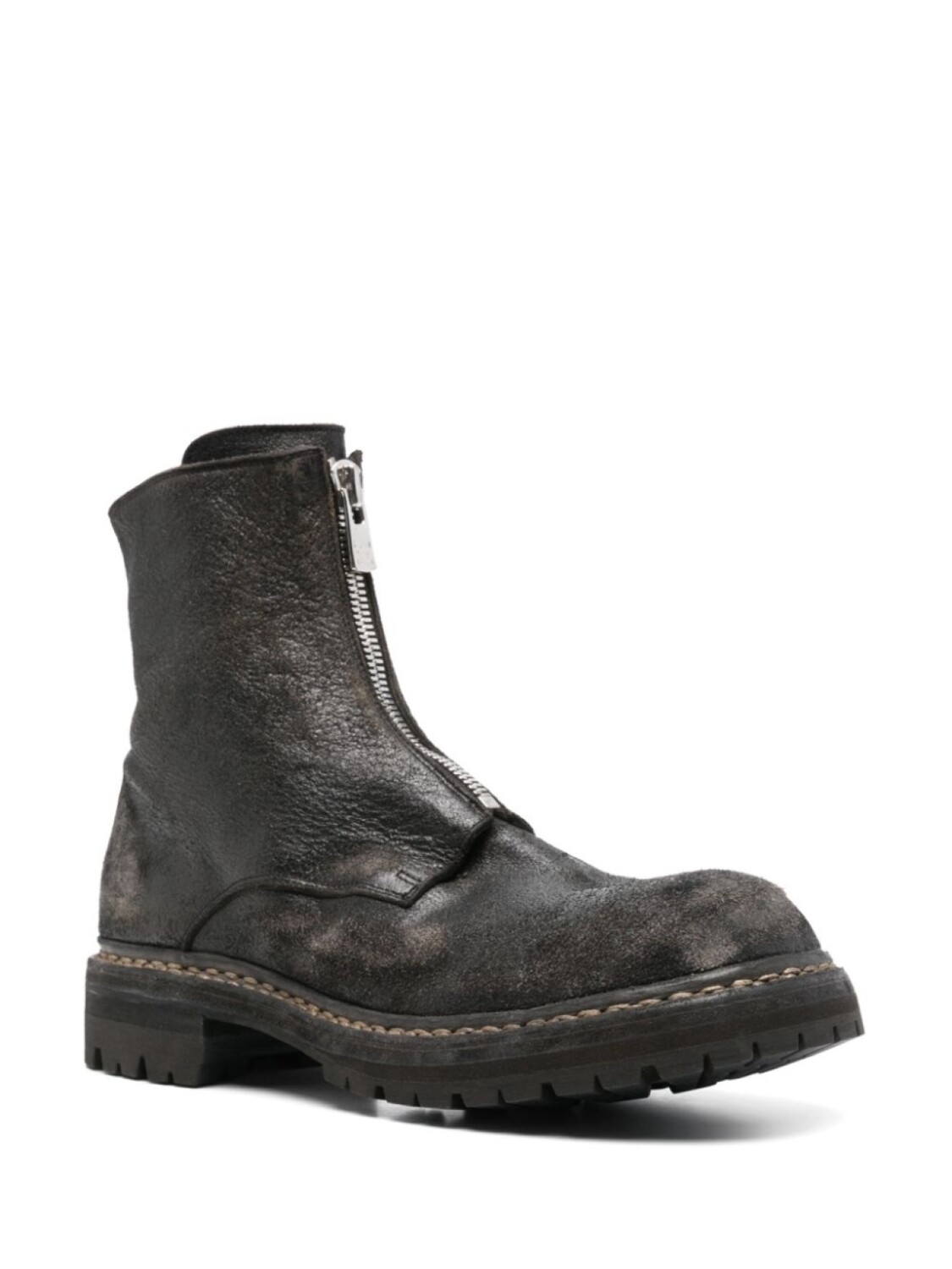 

Ботинки Guidi 45 мм из кожи, черный