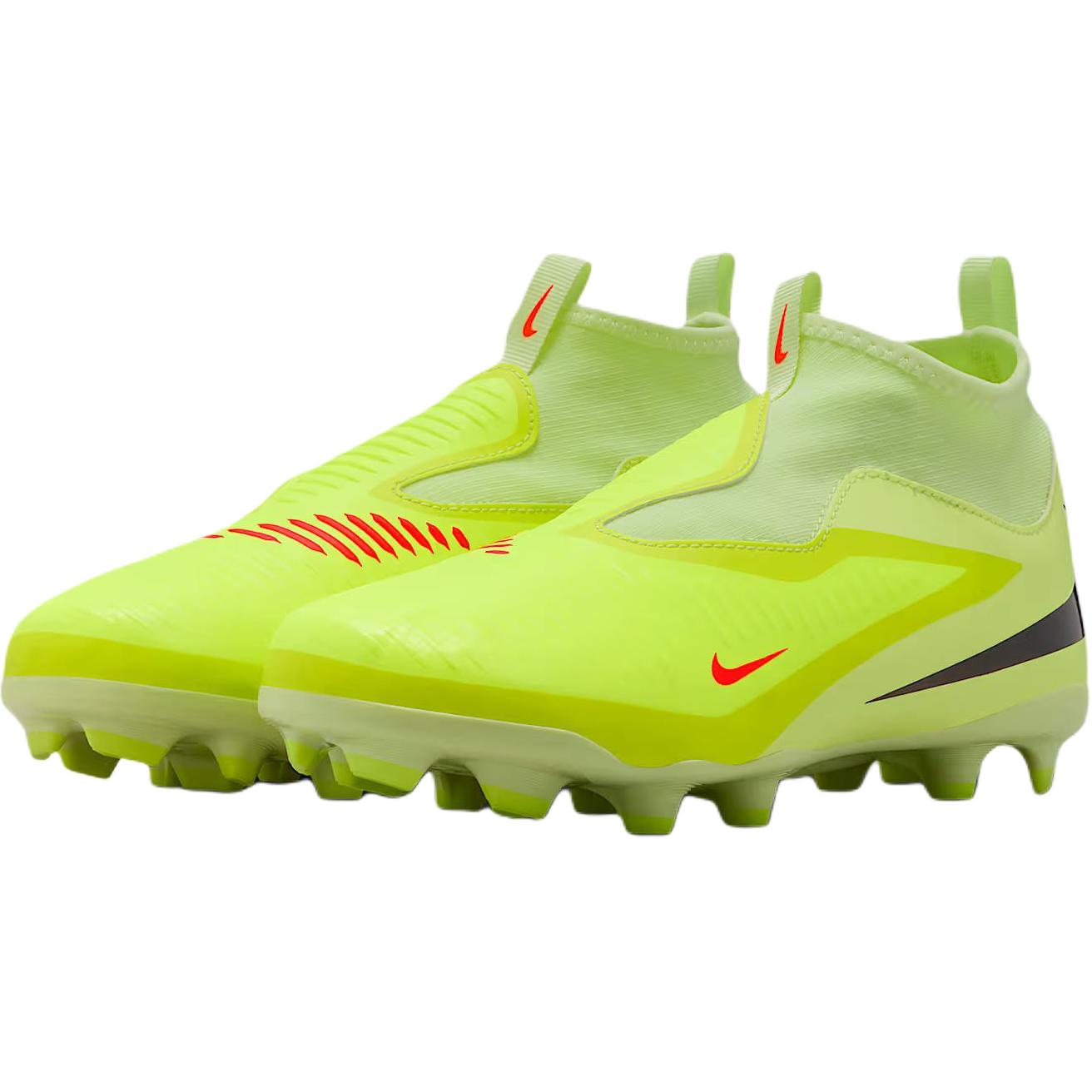 Nike Phantom 6 высокие детские футбольные бутсы green — фото 4