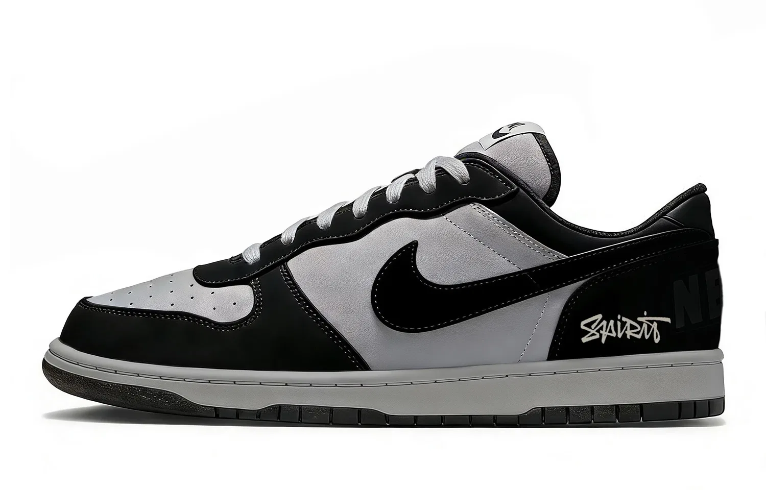 Кроссовки Skateboard Nike Big Black Gray